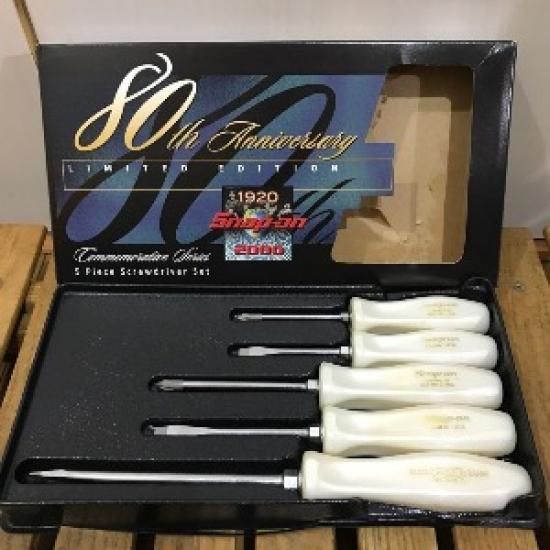 

Used Snap-on 1920-2000 80th anniversary Pearl Color Limited Vintage Driver JM