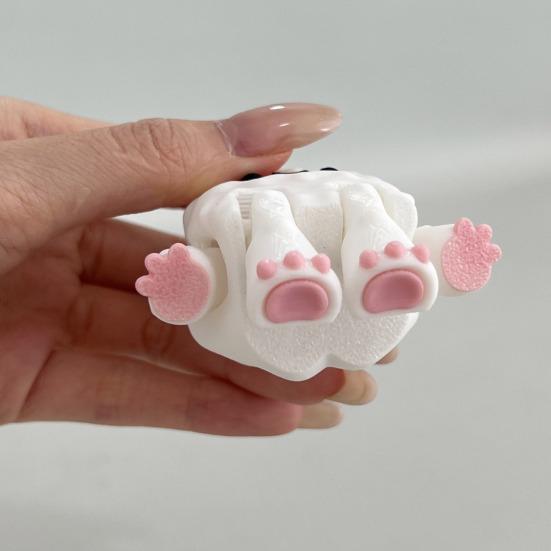 Charakter-Ornament Zweifarbig Rosa Blau 3D-gedruckte Textur Getreue Spielcharakter-Replik Yuti Yeda Miniatur Sammlerstück Ausstellungsfigur