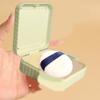 Makeup Sponge Holder Air Cushion Container Beauty Storage Case Travel Protable Cosmetic Puff Holder Square Box Empty Eco-Friendl
