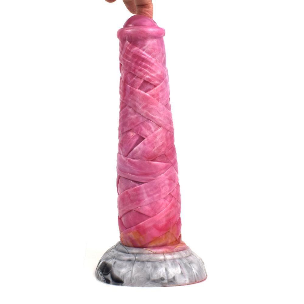 Silicone Dual-headed Dildo Anal Vaginal Masturbator Sex Toys Realistic Dick Strap On Penis Fisting