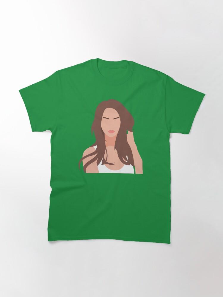 Selena Gomez Lineless Illustration Classic T-Shirt