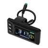 GD02 Bike LCD Display Meter High Definition Universal Electric Bike Control Panel with 5 Pin Water Proof Connector