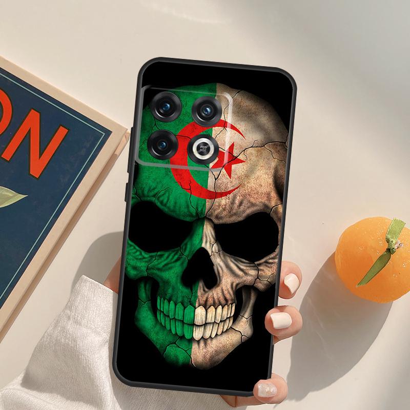 Flag Of Algeria Case For OnePlus 12R 13R 13T 10R 15 13 12 11 10T 8T Nord CE 4 3 2 Lite N20 N30 Nord 5 Cover
