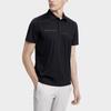 Fila Solid Color Casual Knit Polo Shirt Men Tops Black F11M327116ABK