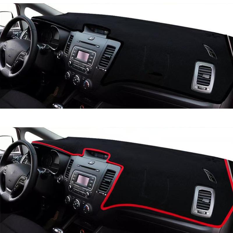 Car Styling For KIA Forte Cerato K3 Vivaro 2013-2015 2016 2017 2018 Dashboard Cover Dash Mat Pad Sunshade Protect Carpet Anti-UV