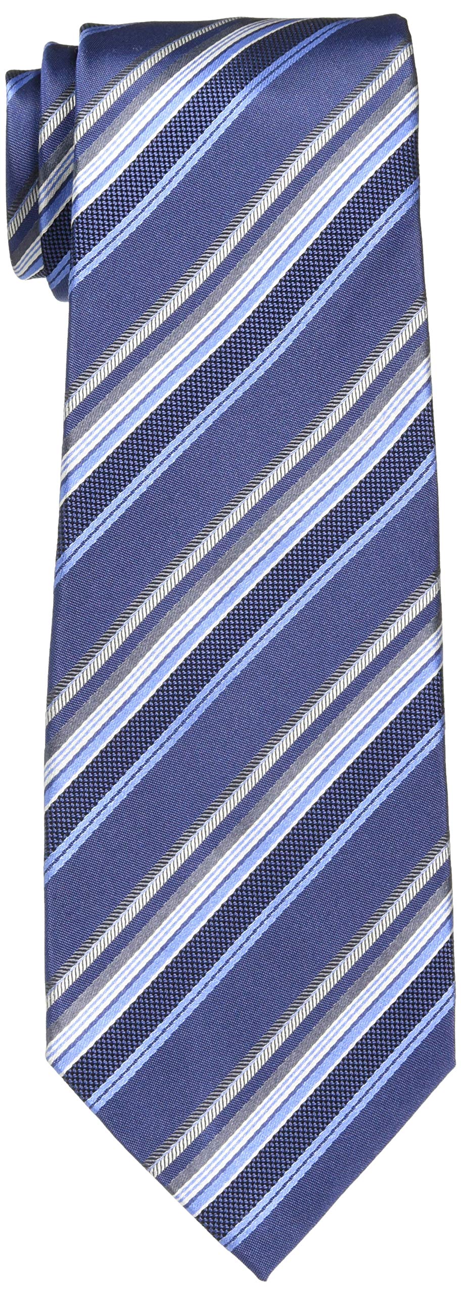 [Hiroko Koshino Homme] Men s Brand Necktie, Blue, Made in Japan, FREE Size