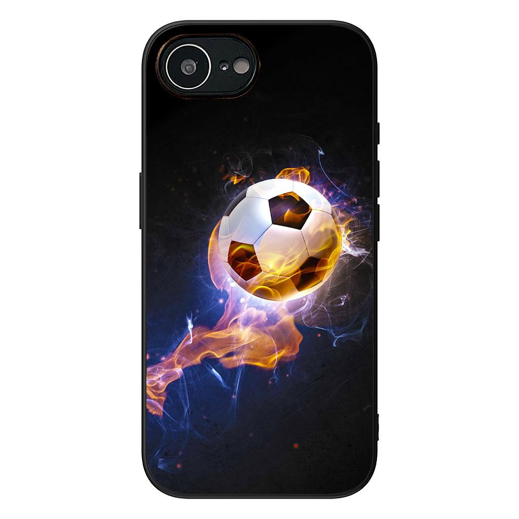 Für Samsung Galaxy A25 A37 A57 A12 A14 A31 A41 A50 A51 A70 A71 A72 A21S A04 M15 Note 20 9 8 10 Hülle Fußball Nr. 19 Football Nr. 19