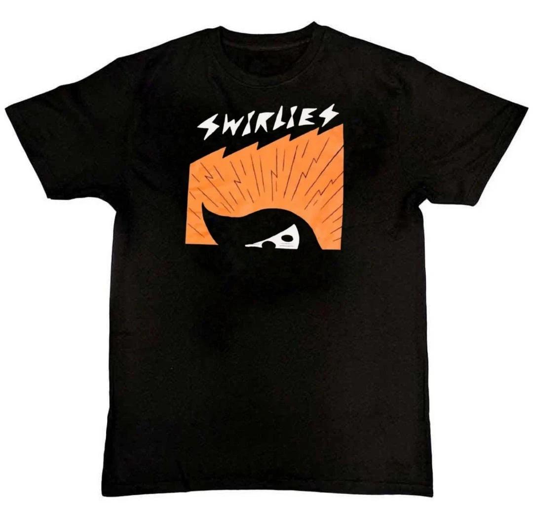 Swirlies Band Graphic Print Unisex Mens 100% Cotton T-shirt Mens Tees Top S