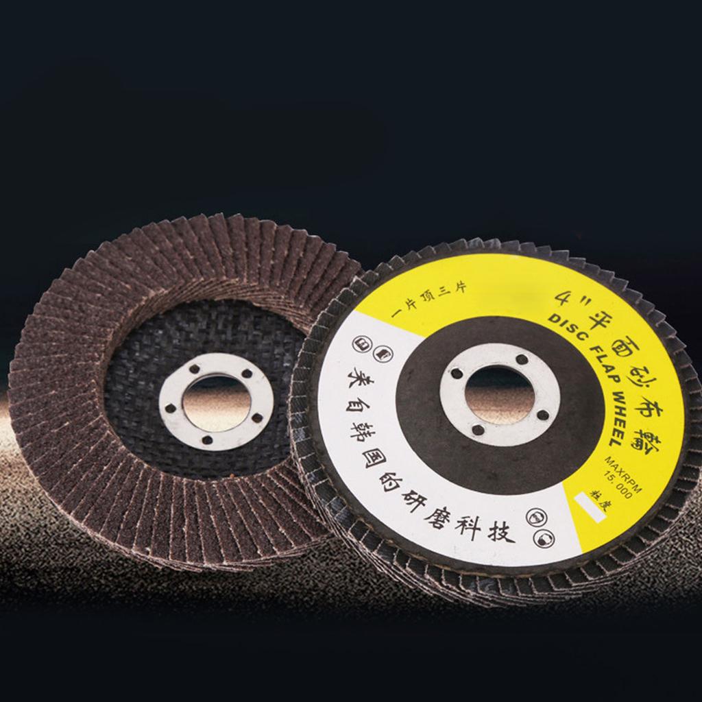 30Pcs Flap Disc Thickened Wear Resistant Sanding Discs High Density Abrasive Grinding Wheels for