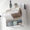 1 Room Bathroom Waterproof Wall-mounted Cosmetic Storage Box with Drawer Hair Accessories Storage Box