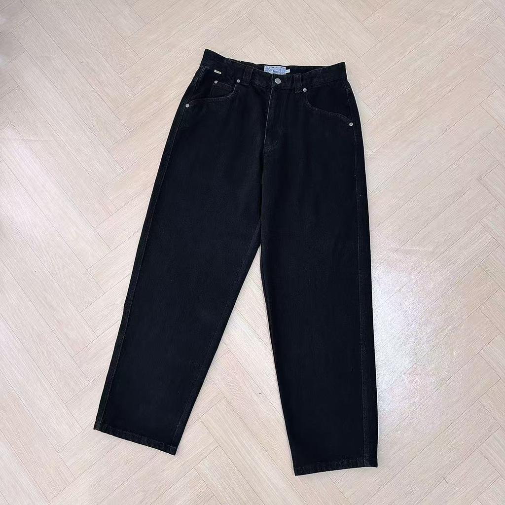 GLYDE New Harajuku Hip Hop Cartoon Y2K Big Boy Jeans Graphic Embroidery Baggy Jeans Pants High Waist Wide Leg Trouser Streetwear
