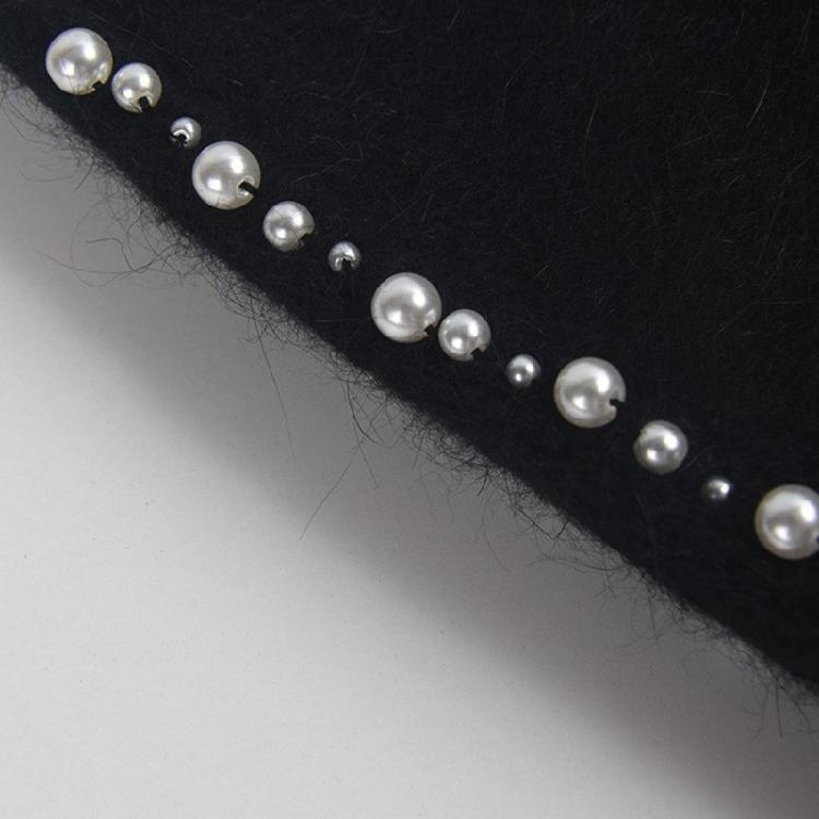 Stylish Earflap Hat Elegant Bows Tassels Pearls Earflap Hat Stylish Women Hat for Trendy Accessorizing
