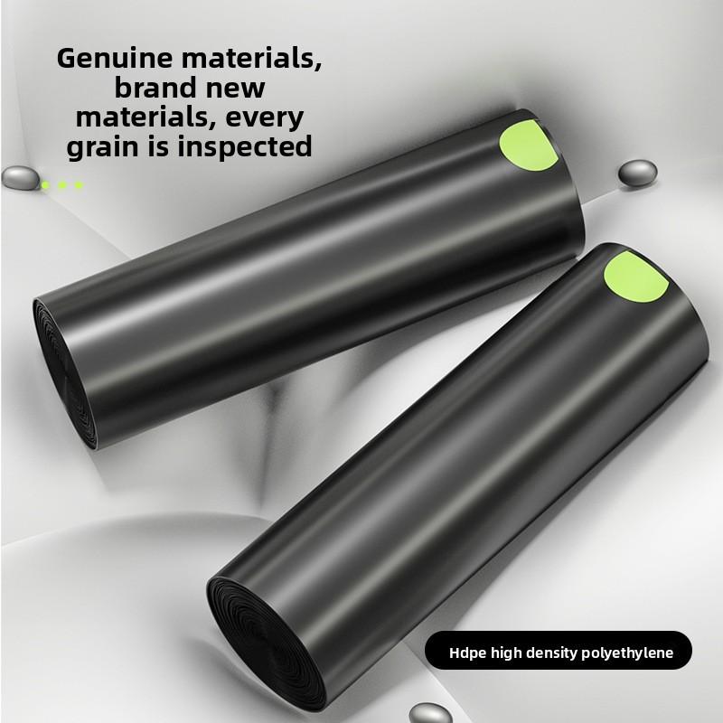 Household Drawstring Trash Bag With Thick Pe Material For Kitchen And Bathroom Waste Disposal