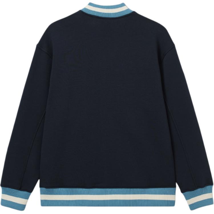 Levis Street Fashion Loose American Long Sleeve Baseball Jacket Men Jackets Black 0019E-0001