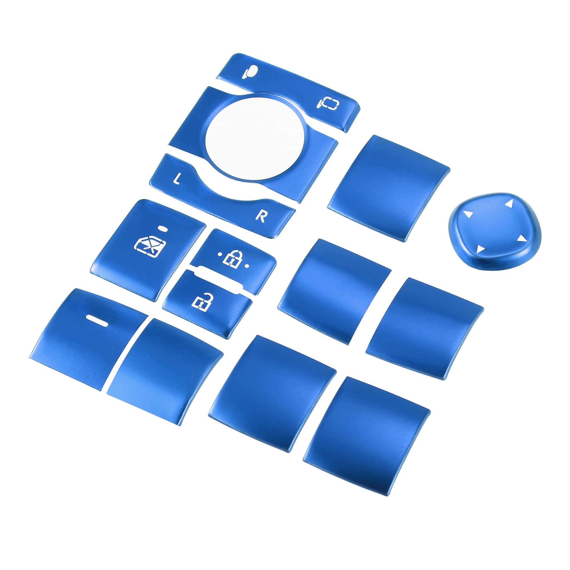 

ABSOPRO Window Button Switch Button Cover Trim for Toyota RAV4 Interior Interior Custom Blue 2019-2022, Panel, Parts, Accessories, синий