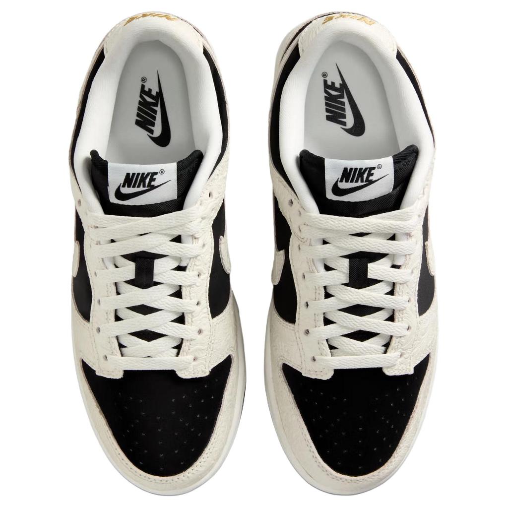 Nike Dunk Geprägtes Barock CNY Neujahrsedition Bequeme Passform Sneaker Herren Sneaker Schwarz Weiß IF3944-001