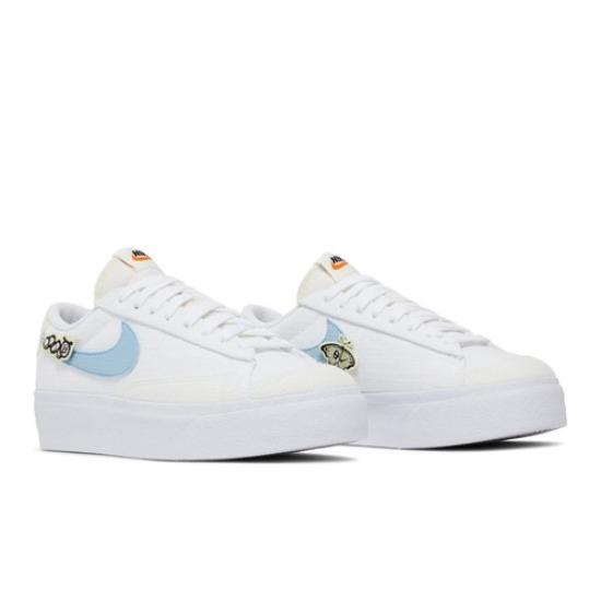 Nike Womens Blazer Low Platform Next Nature Air Sprung DJ6376-100