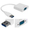 USB3.0 To VGA Converter 5Gbps HD 1080P Adapter Cable 15Pin Female External Video Card