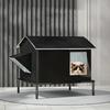 Elevated Pet House-Bed Moisture-Proof Design Cat House Weatherproof for Indoor or Outdoor Use Fits Small or Medium Pets