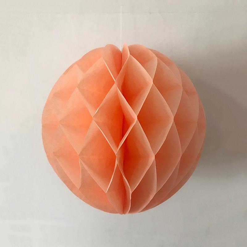 Window Ceiling Decoration Paper Flower Ball Latte Flower, Paper Honeycomb Ball Lantern, Wedding Birthday Party Decoration Arrangement