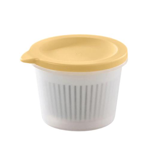Storage Box, Draining Water Freshness Keeper, Keeps Food Fresh Food-Safe Container, for Garlic And Onions