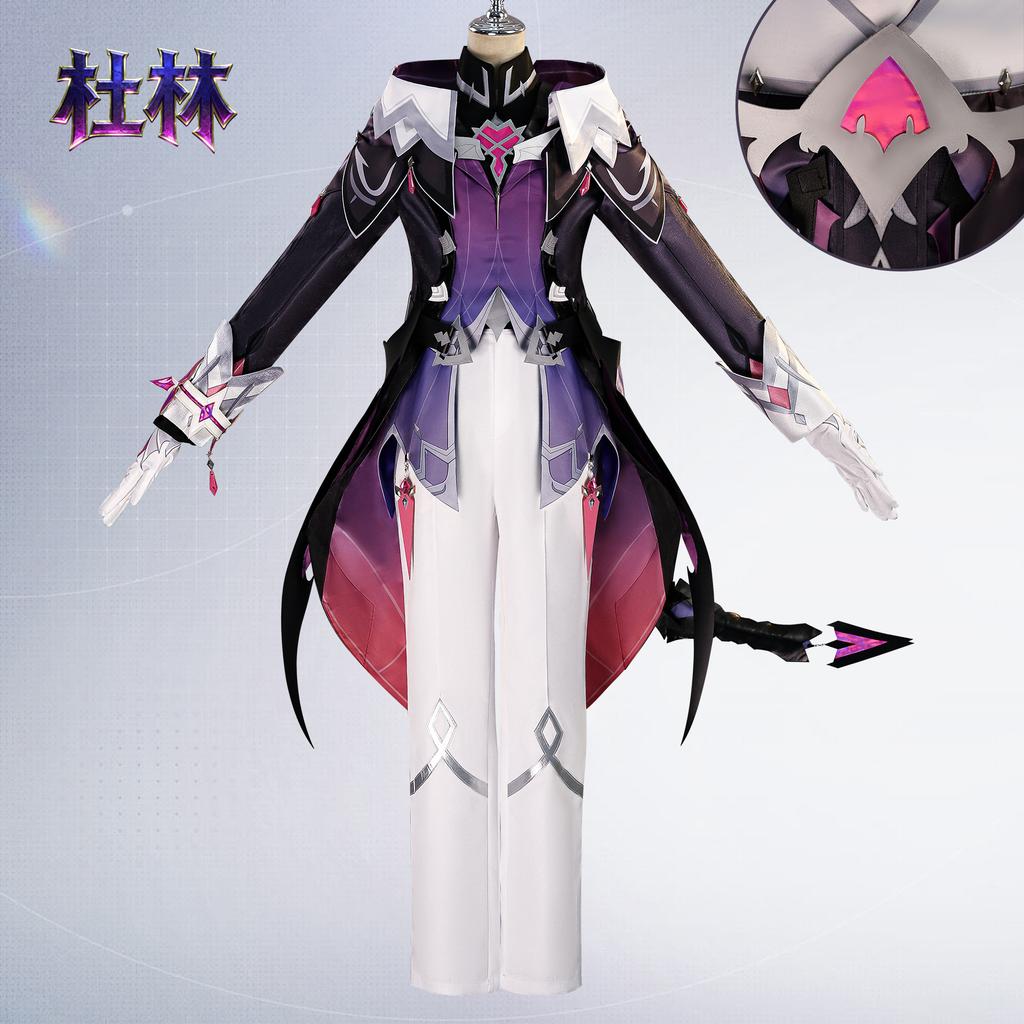 Durin Cosplay Kostým Paruka Hra Genshin Impact Anime Mini Durin Vánoce Halloween Párty Oblečení