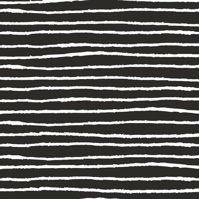 Papier cadeau - clairefontaine - alliance - rayures noir et blanc - 60g - 50m x 0,70m