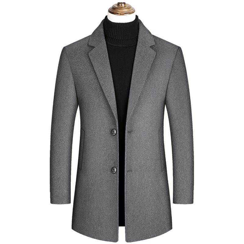

Firstview Men s Padded Wool Blend Overcoat FV24D1146 L