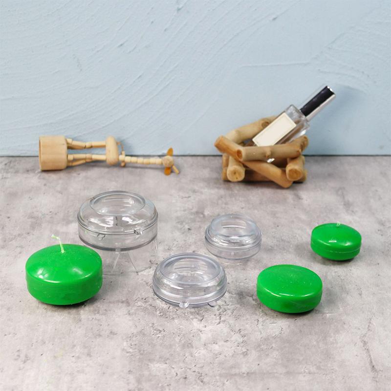1PC Floating Decorative-Craft Candle Floating-Designed Mold Reusable DIY Holiday-Ready Candle Durable Plastic Ball-Shaped