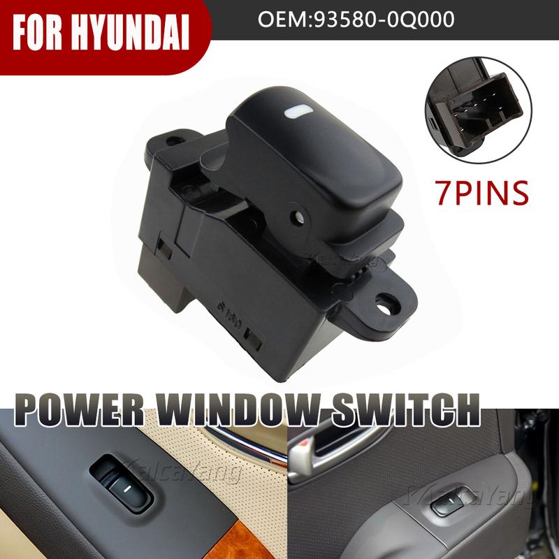 Power Window Lifter Control Switch Passenger Button For Hyundai ELANTRA ELECTRIC 2018 Car Accessories 93580-0Q000 93580-0Q100