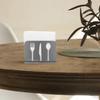 Rustproof Napkin Container Stainless Steel Napkin Storage Rack Modern Tissue Dispenser  Hotel Use
