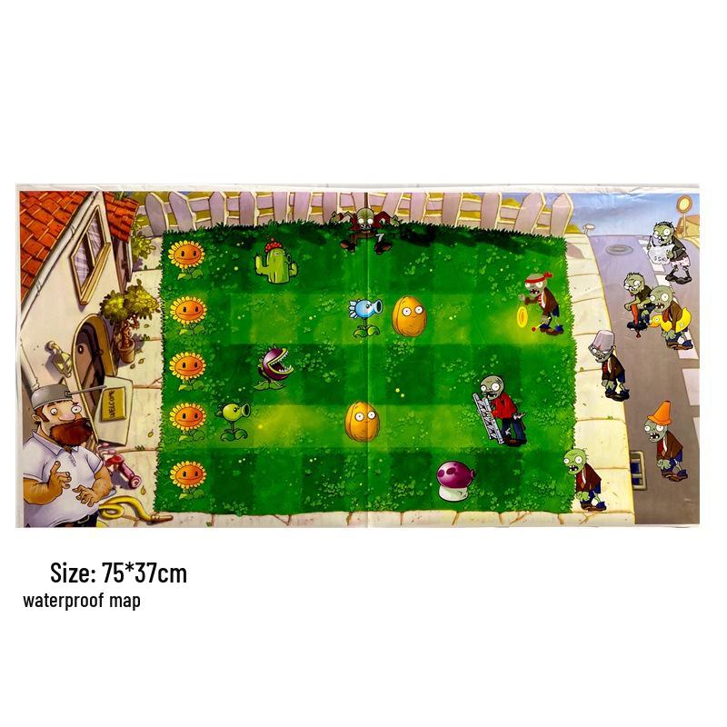 Plants vs. Zombies Toy Set: Machine Bug, Football Gun, Pea Pod, Carnivorous Plant Models