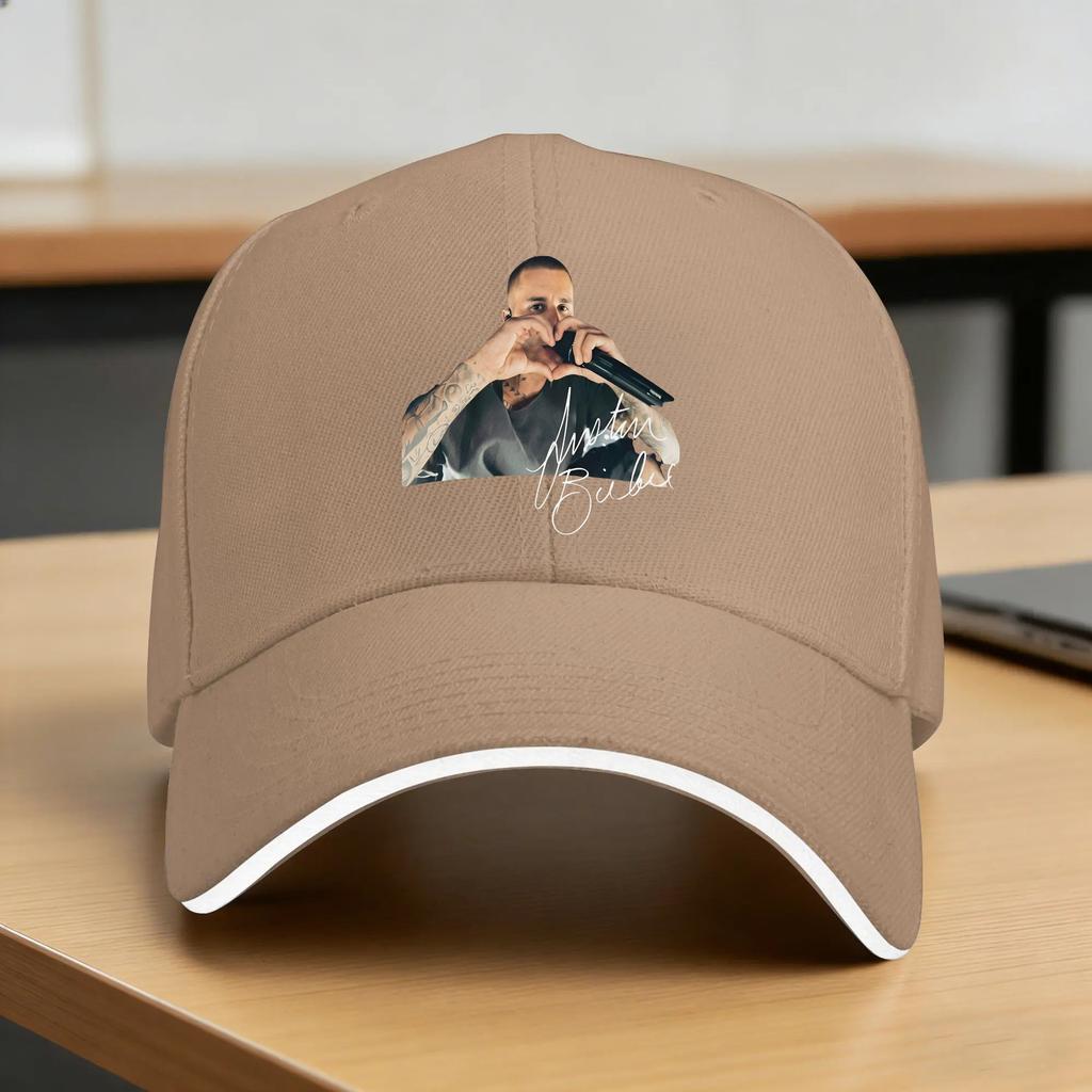 Summer JJustin BBieber Poster Baseball Cap  Hiking Fishing Fitted Retro Trucker Hat Unisex Print Sun Baseball Caps