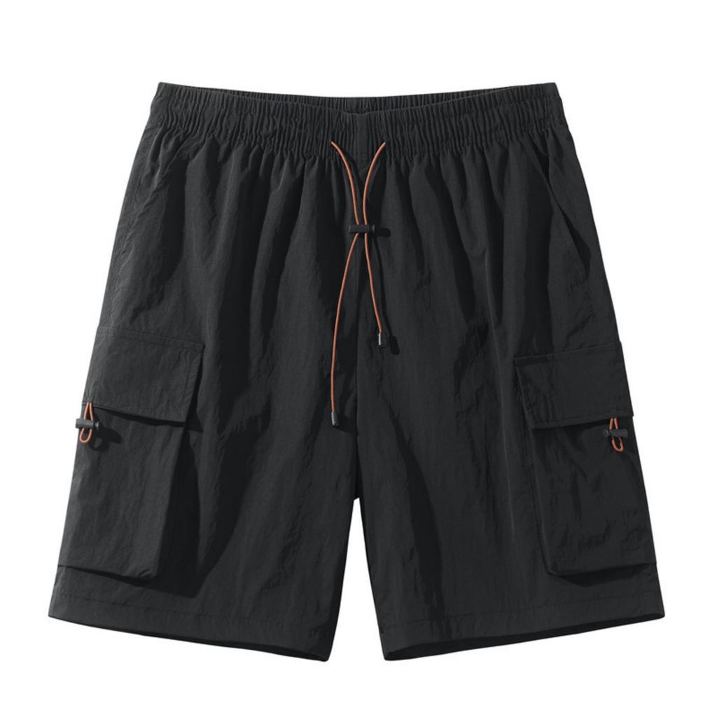 Men's Multi-Pocket Athletic Casual Shorts