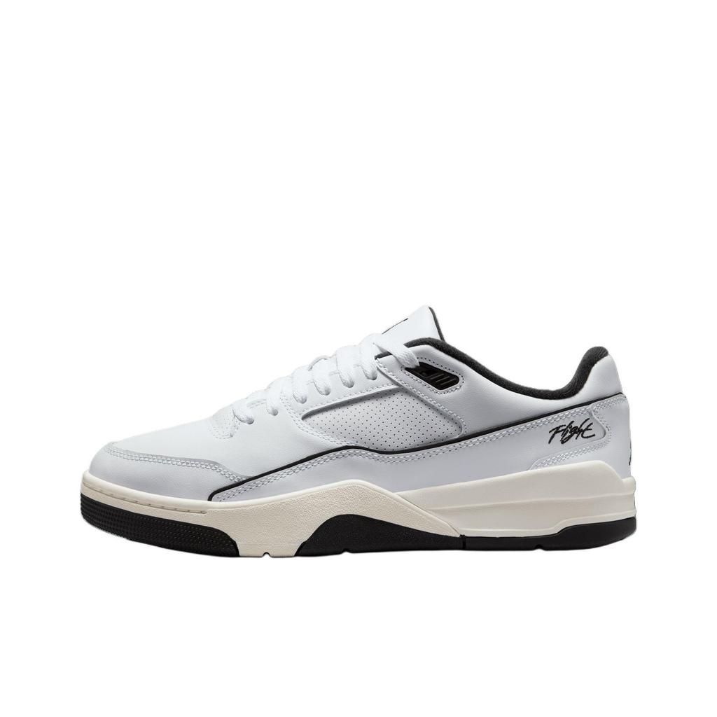 Jordan FLIGHT COURT Vintage Basketball Shoes Unisex Low Top Light Gray HF3255-100(Team1276)