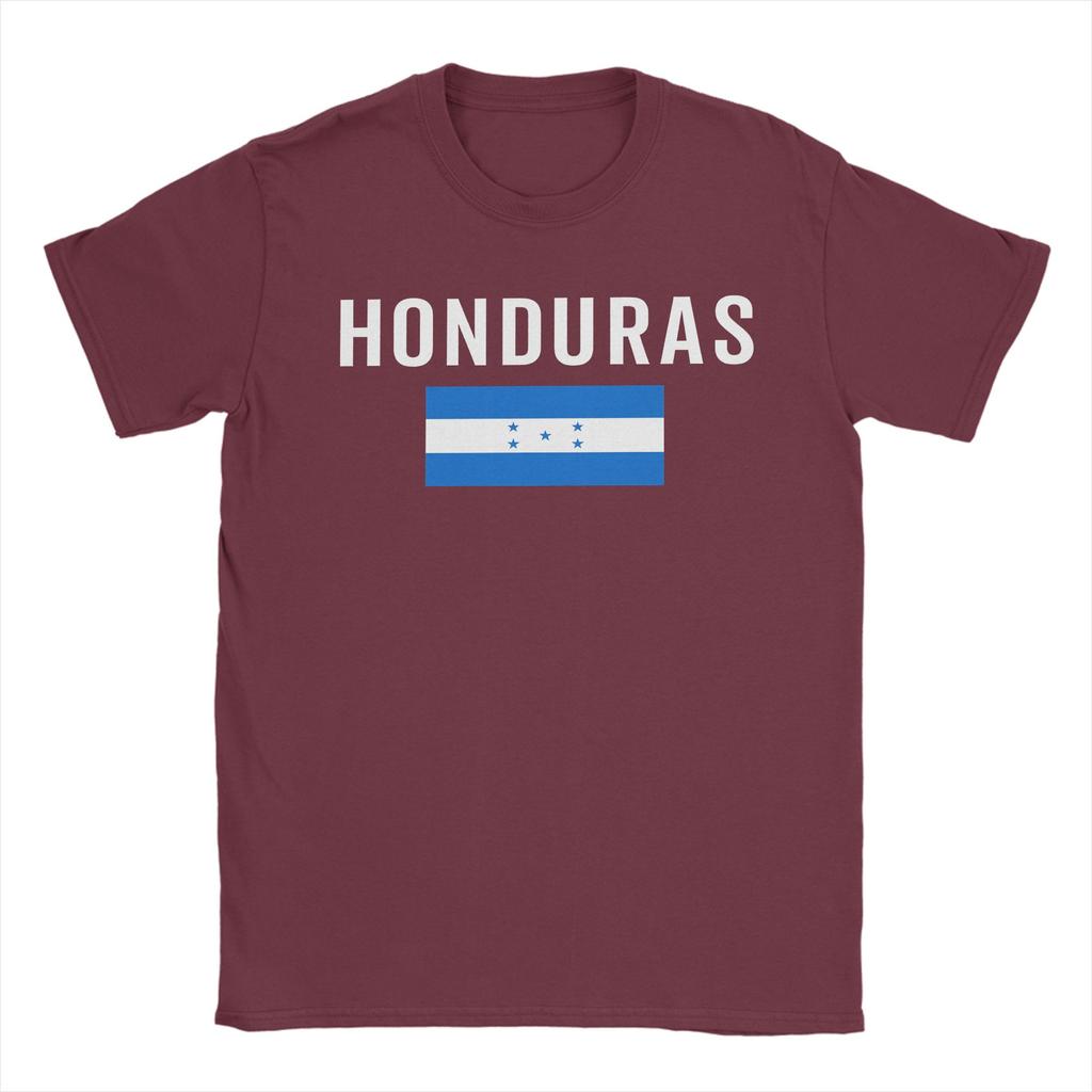 Unisex Honduras Flag T Shirts 100 Cotton Tops Awesome Short Sleeve Crew Neck Tee Shirt Printing TShirt