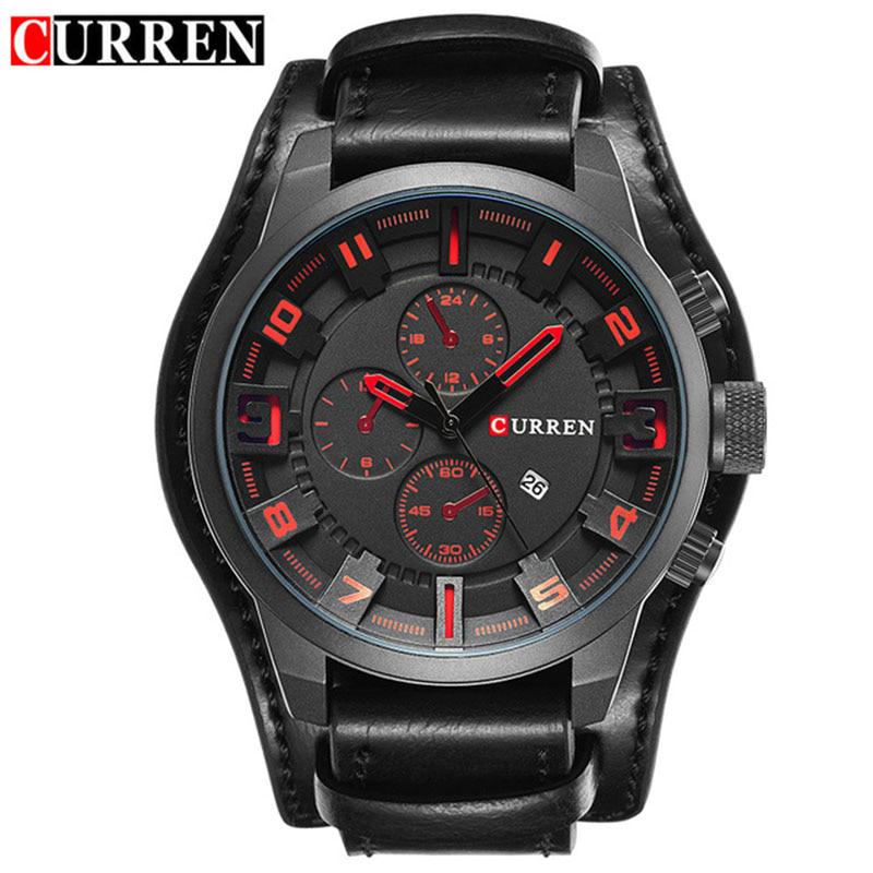 CURREN Men's Watches Brand Luxury Fashion&Casual Business Quartz Watch Date Waterproof Wristwatch Hodinky 8225