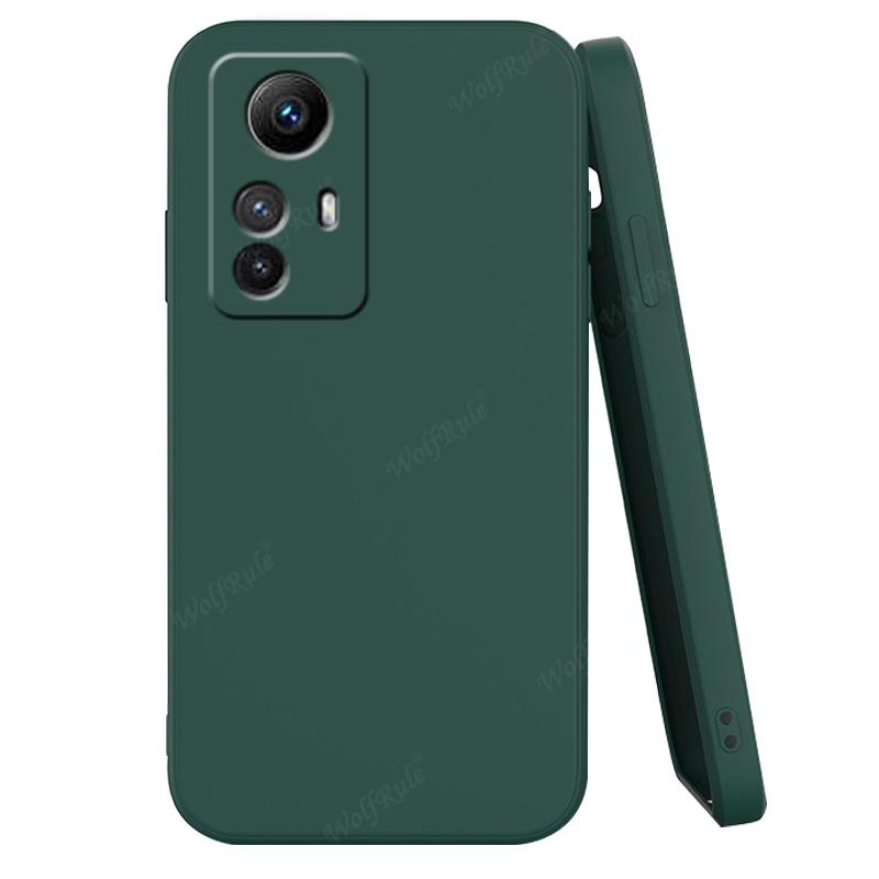 For Xiaomi Redmi Note 12S Case Cover Redmi Note 12S Capas Liquid Silicone Phone Back Bumper TPU Soft For Fundas Redmi Note 12S