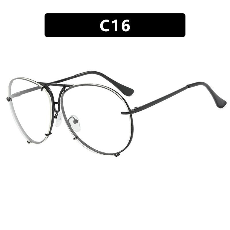 Twisted Snake Leg Gradient Sunglasses for Men Women Luxury Rimless Rectangular Sun Glasses Outdoor UV400 Summer Travel Eyewear