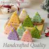 Creative Painted Santa Claus Christmas Tree Desktop Ornament