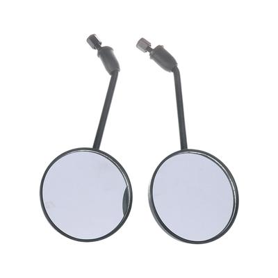 1Pair Rear View Mirror Adjustable 360° Rotation Reflector Handlebar Rearview Mirror For Motorcycle Bike Electric Scooter