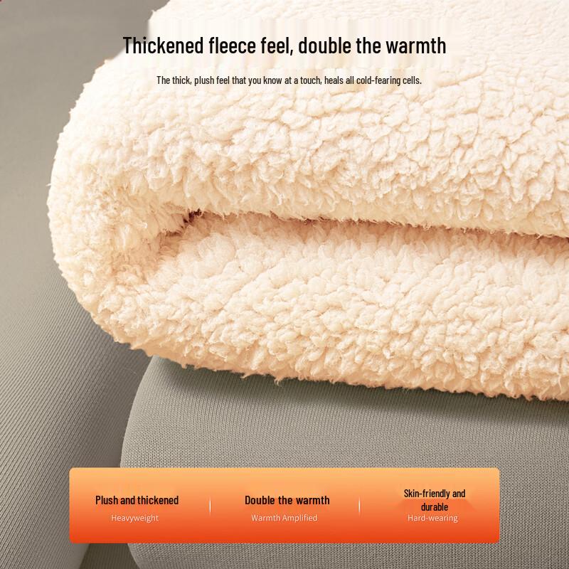 Jeanswest Men's Fleece Lined Crew Neck Pullover Sweatshirt