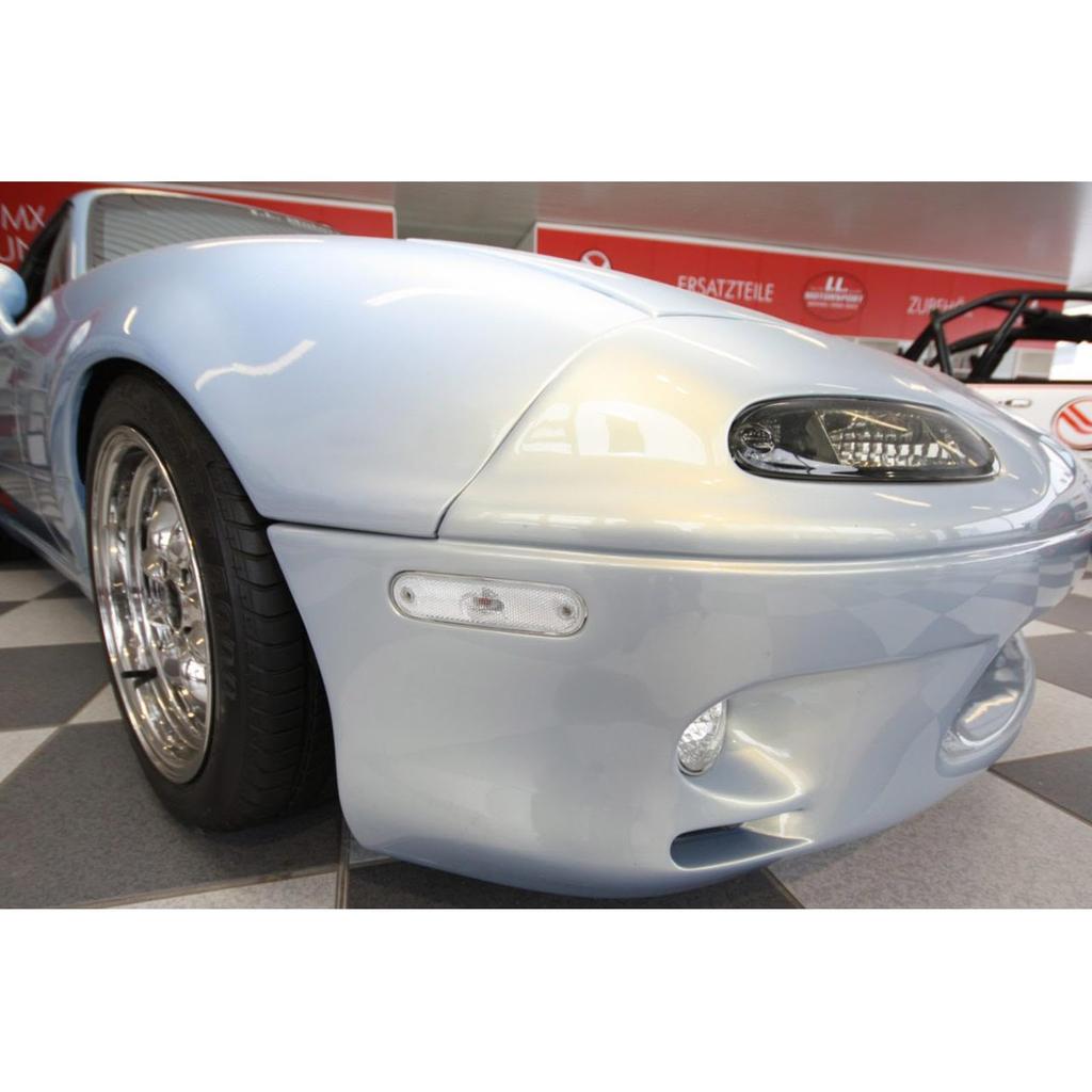 AIEL Motorsport NAB-1555 I.L. MOTORSPORT Side Reflector Set, Roadster, NA6/8C, Clear, Valve Type