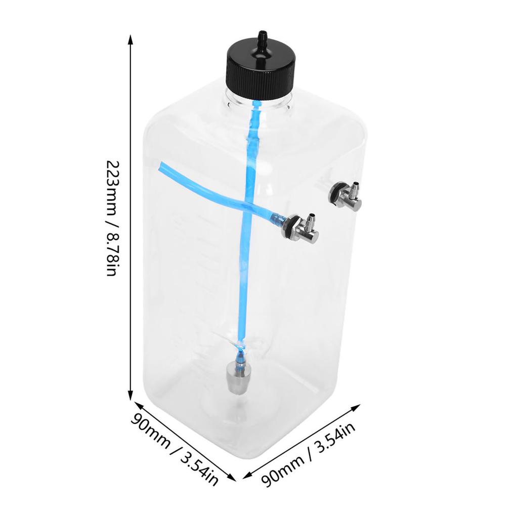 Remote Control Model Accessory Transparent Fuel Tank 1500ml (for 150200CC RC Airplane)