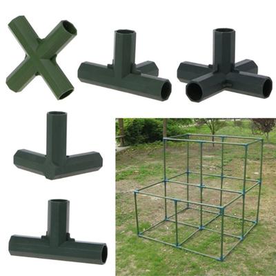 5 szt. Plastikowe 16 mm 3/4/5 sposobów Złącze węża DIY Montaż adaptera złącza rurowego w stojaku
