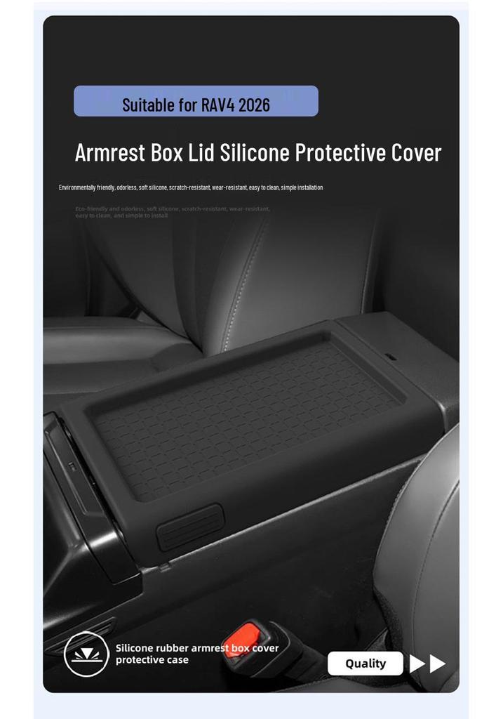 Toyota RAV4 Silicone Storage Mat Set - 4 Piece Organizer