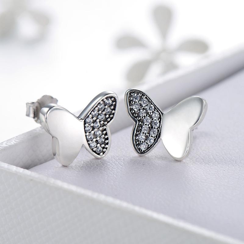 Tancise 925 Sterling Silver Zircon Earrings Drop Earrings For Women Wedding Party Gifts