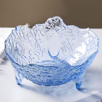 Flavinmci European Style Glass Fruit Salad Bowl