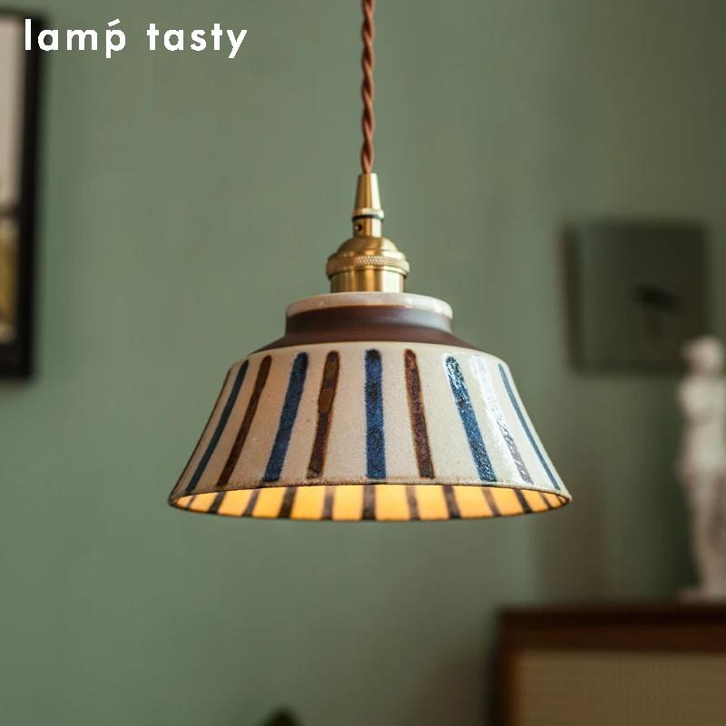 

New Style Nordic Modern LED Pendant Lights Fixtures 4W Bedroom Dinning Living Room Ceramic Beside Lamp Hanglamp