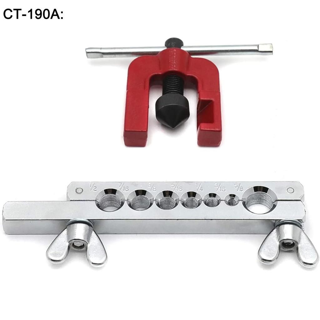 Copper Tube Expander 45 Degree Flaring Tool Kit of Copper Tube Expander Used for Reaming Copper Tubes and Other Pipes
